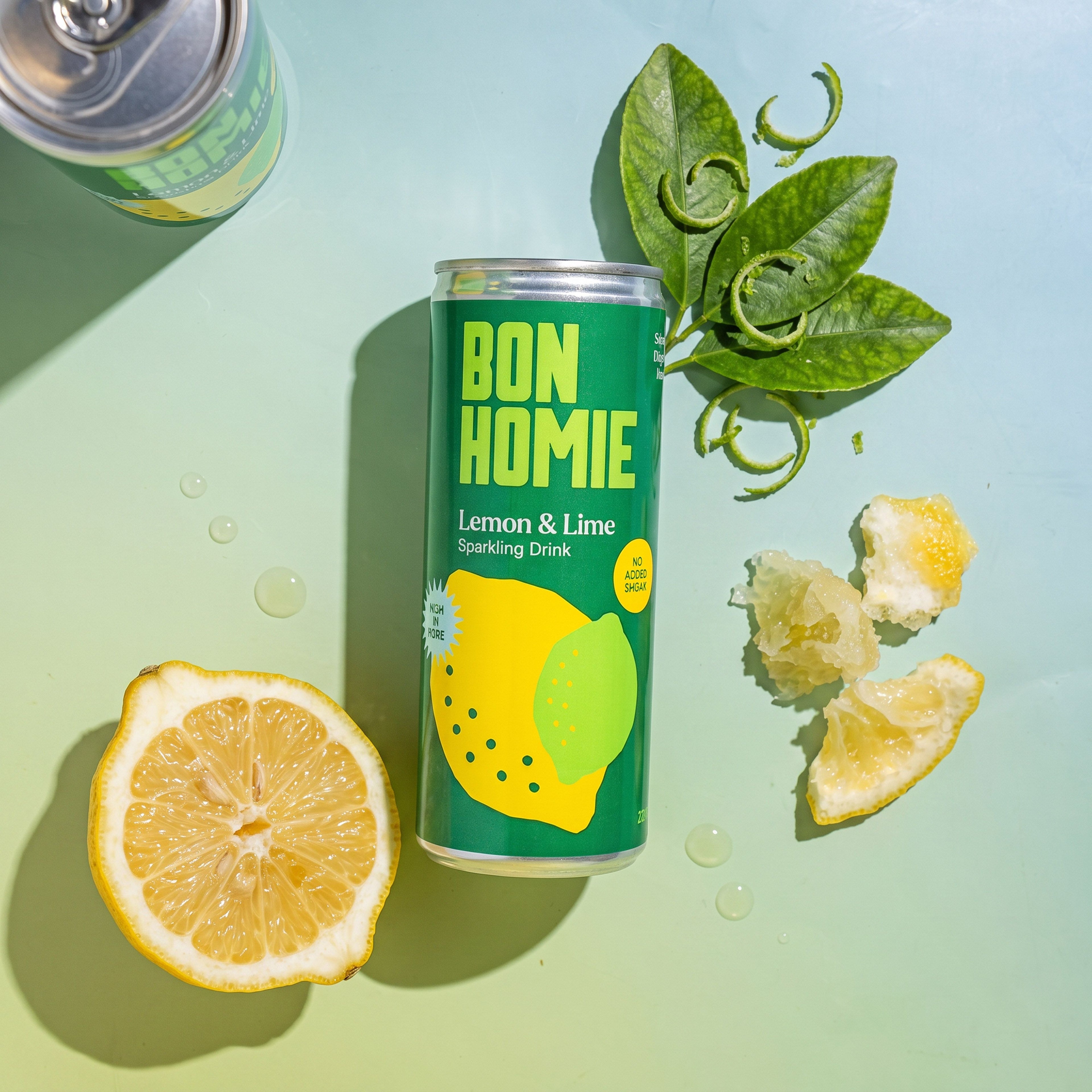 Lemon and Lime Sparkling Soda