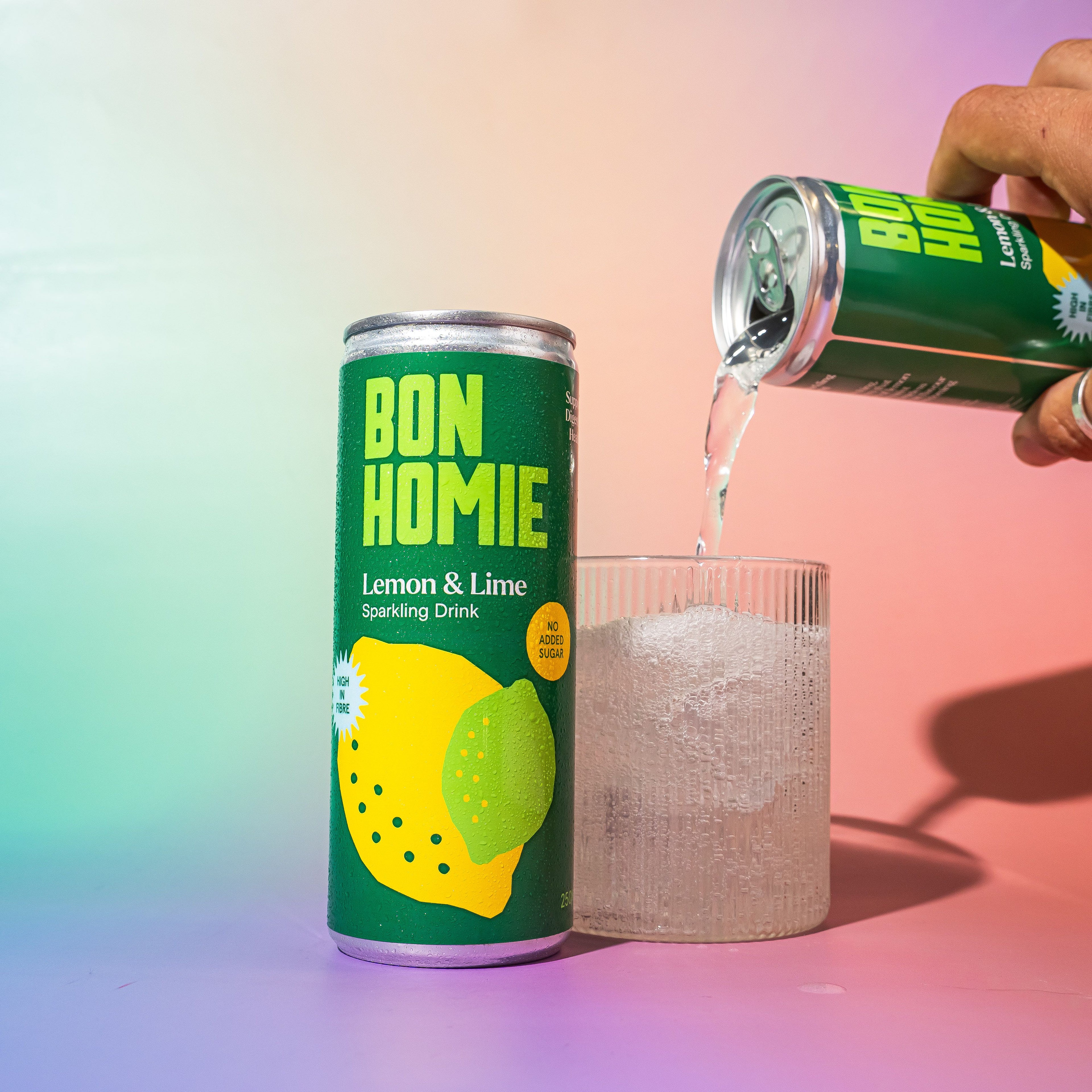 Lemon and Lime Sparkling Soda